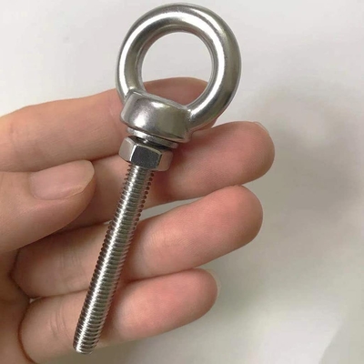 INCH-Messsystem Edelstahl-Augenbolzen M6 Schulter 1/4 &quot;X 2&quot; Schwerlast-Augenbolzen Schrauben zum Heben