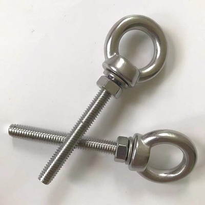 INCH-Messsystem Edelstahl-Augenbolzen M6 Schulter 1/4 &quot;X 2&quot; Schwerlast-Augenbolzen Schrauben zum Heben