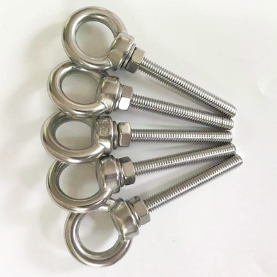 INCH-Messsystem Edelstahl-Augenbolzen M6 Schulter 1/4 &quot;X 2&quot; Schwerlast-Augenbolzen Schrauben zum Heben
