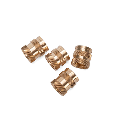 M3 M4 M5 M6 Knurled Brass Insert Nut für Heat Stacking-Anwendungen
