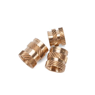 M3 M4 M5 M6 Knurled Brass Insert Nut für Heat Stacking-Anwendungen