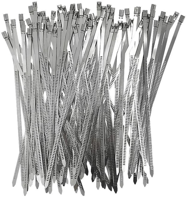 Versatile Nylon-Kugelsperre Edelstahlkabelbindungen SS201/SS304/SS316 100% QC für eine breite Palette von Zwecken zugelassen