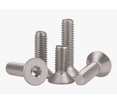 304 Edelstahl Din7991 M3-M16 Countersunk Head Hexagon Socket Screw für BS Standard Befestigungsmittel Distributoren