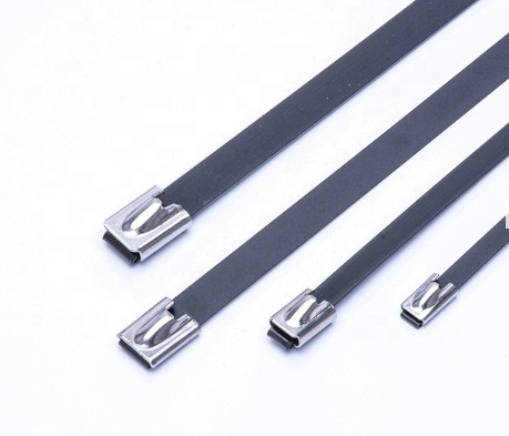 Versatile Nylon-Kugelsperre Edelstahlkabelbindungen SS201/SS304/SS316 100% QC für eine breite Palette von Zwecken zugelassen