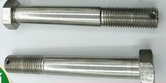 M1.6-M20 Metrisches Messsystem aus Edelstahl Flachkopf Hohlbolz mit Cotter-Pin-Loch