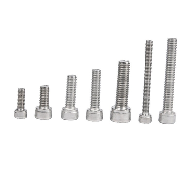 Hex-Steckschraube aus Edelstahl DIN912 mit rundem Kopf M2 M2.5 M3 M4 M5 M6M8 M10 M12 M14 M16 M18 M20 M24 M27 M30