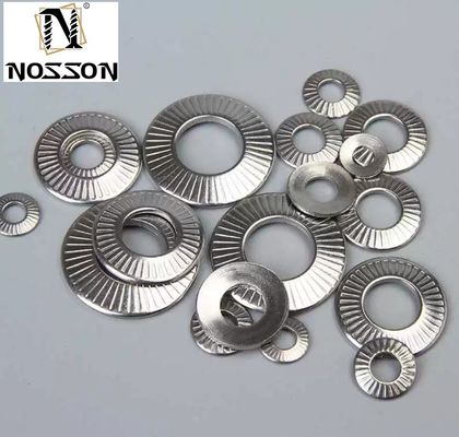 Industrieanwendungen M3-M30 SS304 Knurled Lock Washer mit Außenzähne und ANSI/ASME Standard