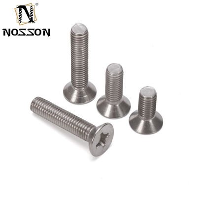 304 Edelstahl Kreuz eingegraben Countersunk Flachkopfschraube mit metrischem Messsystem und JIS-Standard