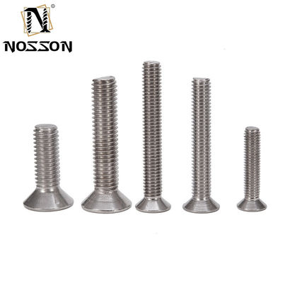 304 Edelstahl Kreuz eingegraben Countersunk Flachkopfschraube mit metrischem Messsystem und JIS-Standard