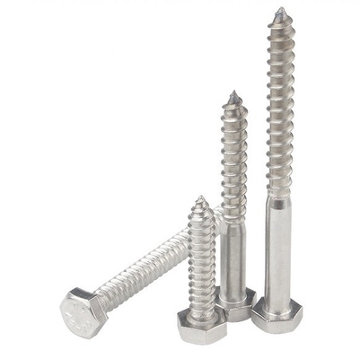 Metrisches Messsystem A2 A4 Hex Lag Schraube aus Edelstahl 304 316 Din 571 Holz Lag Schraube