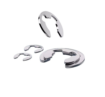 Metrische Rückhalterringe Wascher für Schacht Stil E-Ring Größe M3M4M5M6M8M10M12M14M16M240M18M20M22M24M27 Edelstahl