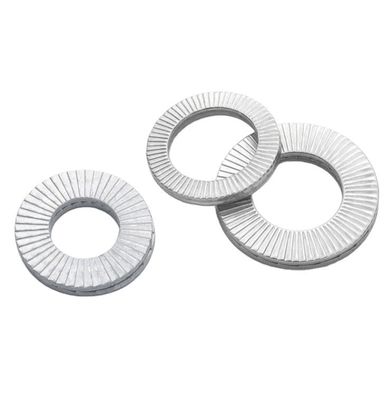 Gesundheitswesen M3M4M5M6M8M10M12M14M16M18M20M22M24M27m30 Frühlingsverschluss Waschmaschinen benutzerdefinierte Kohlenstoffstahl Dacromet Doppelstapel DIN25201