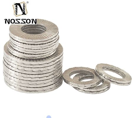 Gesundheitswesen M3M4M5M6M8M10M12M14M16M18M20M22M24M27m30 Frühlingsverschluss Waschmaschinen benutzerdefinierte Kohlenstoffstahl Dacromet Doppelstapel DIN25201