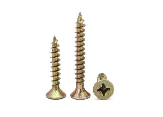 Gelb-Zink-plattierte selbstschraubende Schraube C1022 für M3.5 M4.2 M5.5