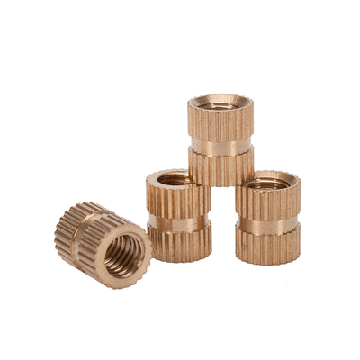 Metrische JIS-Standard für die Automobilindustrie Heizformung Kupfer-Gehäuseinsatz mit 8mm 10mm 12mm 14mm 16mm 20mm 25mm 30mm 35mm 40mm 50mm Bolzen