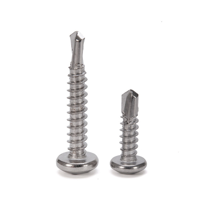 Stahl INCH Messsystem Edelstahl Phillips Knopfkopf Selbstbohrschraube von Oukailuo mit Zinkbeschichtung