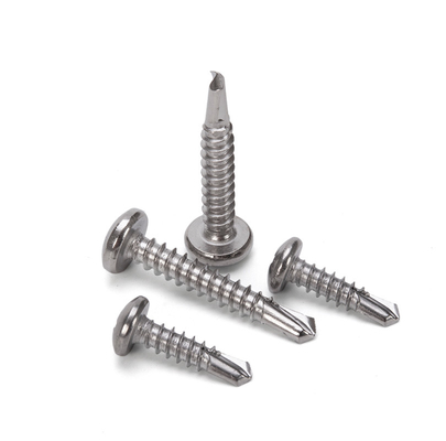 Stahl INCH Messsystem Edelstahl Phillips Knopfkopf Selbstbohrschraube von Oukailuo mit Zinkbeschichtung