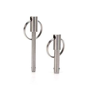 Custom Silber-Edelstahl-Spring-geladenen Ball-Lock-Pin für Luftversand und professionelle Anpassungslösungen