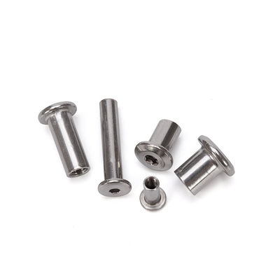 Instock 304 Edelstahl Groß Flat Hex Socket Kopf Möbel Rivet M6 M8 Stecker Einfügen Gelenk Faden Hülse Kappe Nuss Große Größe