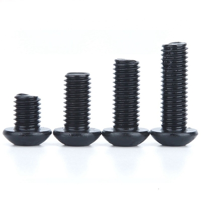 ISO Standard Pan Head 1/4-20*1/2 Zoll Grade 12.9 Schwarze Sechseckenschraube mit Volldraht und Sechseckantrieb
