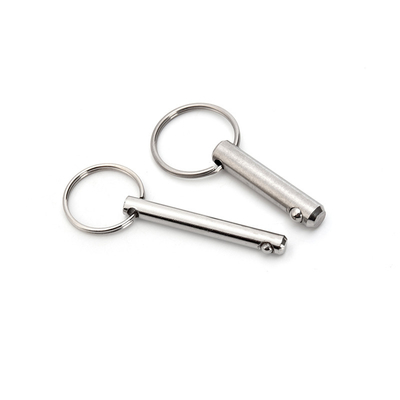 Pin Shaft geladener Plunger mit hellen Oberfläche aus Edelstahl Schnellentladung Ball Lock Pin und ergonomischen Schaltknopfgriff
