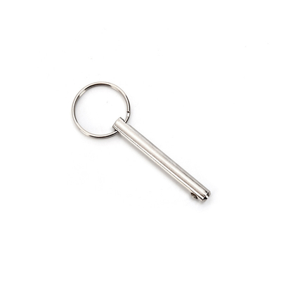 Pin Shaft geladener Plunger mit hellen Oberfläche aus Edelstahl Schnellentladung Ball Lock Pin und ergonomischen Schaltknopfgriff