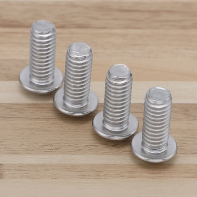 1/4-20 x 1/2 Zoll Knopfkopf Steckdose Kappe Bolzen 18-8 Edelstahl 304 Plain Finish Full Thread Allen Hex Drive Pan Kopf