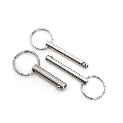 Pin Shaft geladener Plunger mit hellen Oberfläche aus Edelstahl Schnellentladung Ball Lock Pin und ergonomischen Schaltknopfgriff