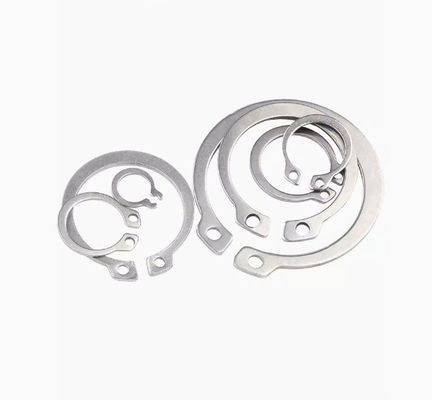 Größe M3-M27 Bergbauanwendungen Edelstahl 304 DIN 471 Umschlagspülmaschine Halterring für Schacht aus Aluminium