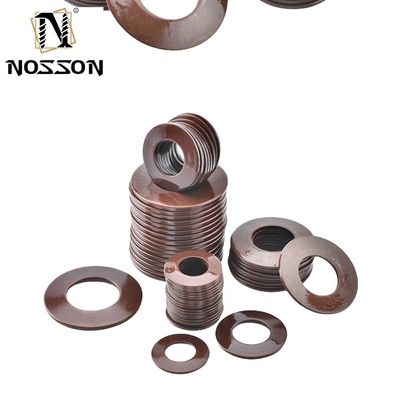 JIS-Standard Konische Federspülmaschinen Außenzähne DIN6796 Schwerlastschraubende Belleville-Spülmaschinen für verschraubte Verbindungen