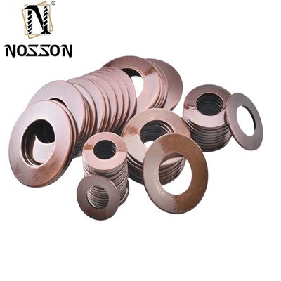 JIS-Standard Konische Federspülmaschinen Außenzähne DIN6796 Schwerlastschraubende Belleville-Spülmaschinen für verschraubte Verbindungen