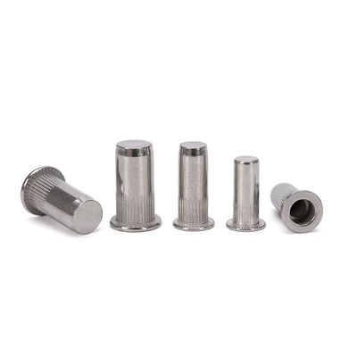 Grade DIN Standard offene End Knurled Körper Einfügen Rivet Nuss M3 M4 M5 M6 M8 M10 M12 SS304 Edelstahl A2-70 Zinkplattiert