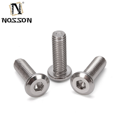 Metrische Qualität 8.8 A2-50 M6 Edelstahl 304 Flat Hex Socket Head Männlich und weiblich Chicago Schrauben mit Nuss DIN Standard