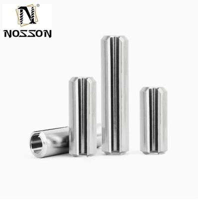 Individuelle Verpackung aus Edelstahl DIN1481 Eisen-Schwarz-Oxidant-Federspinne mit Dampfoxidnitrid-Finixierung