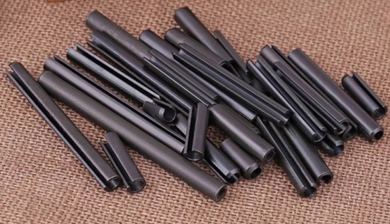 Längere Lebensdauer TiCN Finish Slotted Elastic Spring Pins DIN 1444 für zylindrische Standorte und Standardleistung