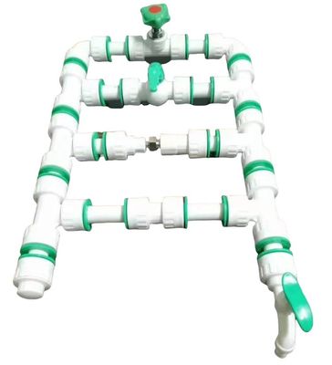 Push Fit Quick Connector kundenspezifische Unterstützung für OEM-Wasserausrüstungen auf runden PPR-Rohren