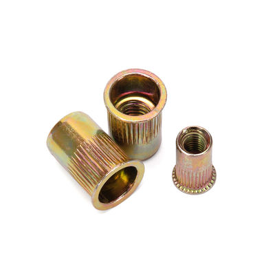 Wasseraufbereitung Anpassbar 304 Edelstahl Countersunk Rivet Nüsse mit knurled Körper Design