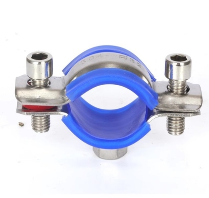 INCH-Messsystem M5 M6 M8 M10 Mutterklemme mit Gummi aus Edelstahl
