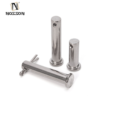 Dampfoxydnitrid-Finixierung Custom Clevis Pin mit kleinem Kopf und Split-Pin-Loch Edelstahl-Rückhaltefeder R Clip Cotter Pins