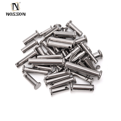 Dampfoxydnitrid-Finixierung Custom Clevis Pin mit kleinem Kopf und Split-Pin-Loch Edelstahl-Rückhaltefeder R Clip Cotter Pins