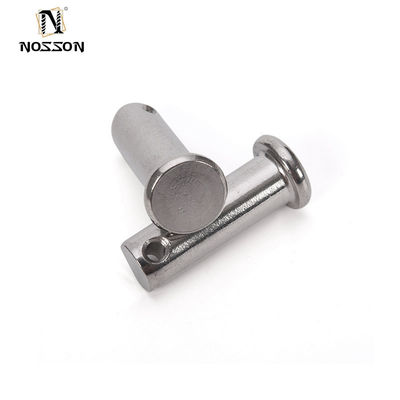 Erschwingliche Preise Clevis-Pins Flachkopf 304 Edelstahl-Scharnier-Pins mit DIN1444-Standard
