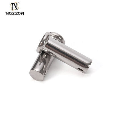 Erschwingliche Preise Clevis-Pins Flachkopf 304 Edelstahl-Scharnier-Pins mit DIN1444-Standard