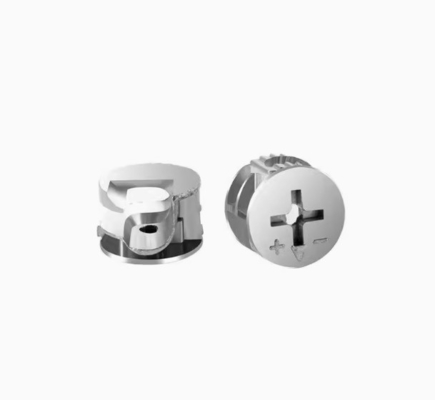 10 Anschlüsse Stecker Cam Lock Befestigungsstücke Anschlussbefestigungsbohrung für Hochmöbel