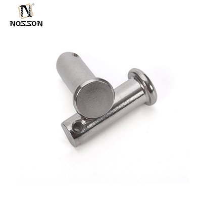 Klevis-Pins Standard DIN1444 SUS304 aus Edelstahl Flachkopf-Dowel-Pin-Festigungspin M3 M4 M5 M6 M8 M10-Pin-Welle mit Löchern
