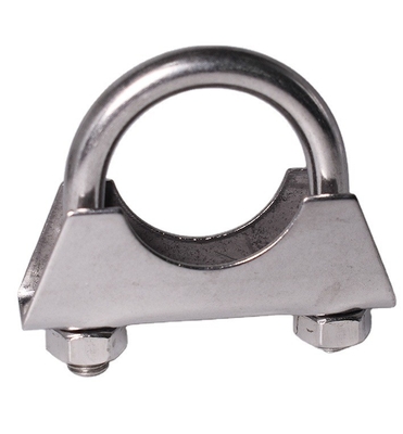 Einheitliche Auspuffanlage Edelstahl-U-Schraubschallklemme mit metrischem Messsystem Standard und Standard