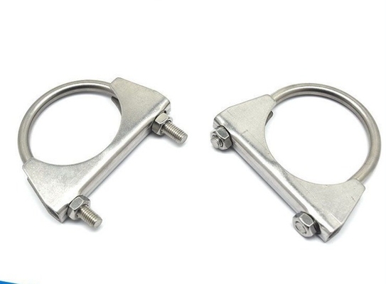 Einheitliche Auspuffanlage Edelstahl-U-Schraubschallklemme mit metrischem Messsystem Standard und Standard