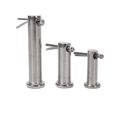 Edelstahl Hohlspinne Zylindrische Doppelspinne mit inneren gedrehten runden Kopf kundenspezifisches Finish Dampfoxydnitrid