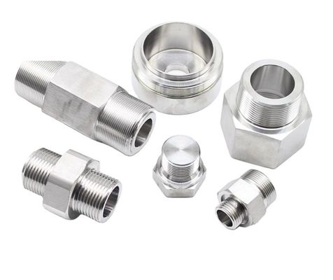 Custom High Precision CNC Metallbearbeitung 5 Achsen Edelstahl Messing Aluminium Titanium Drehteile mit OEM-Unterstützung in Schwarz