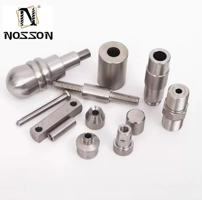 Büschen aus Edelstahl Messing Aluminium Kunststoff CNC Präzisionsfräsen Drehen Bearbeitungsteile mit Quadratkopf Code
