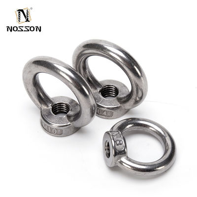 Polsterte Oberfläche Imperial Measurement System Kohlenstoffstahl Augennuss Rigging mit A2-70 Edelstahl Trapez-Nuss